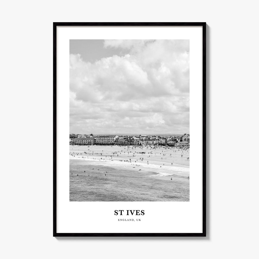 St. Ives Classic Poster, framed poster mockup