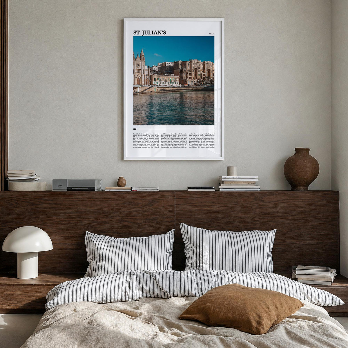 St. Julian's Travel Poster