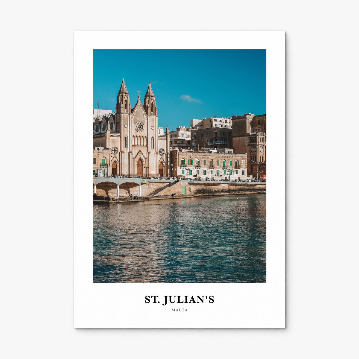 St. Julian's Classic Poster, print only (unframed)
