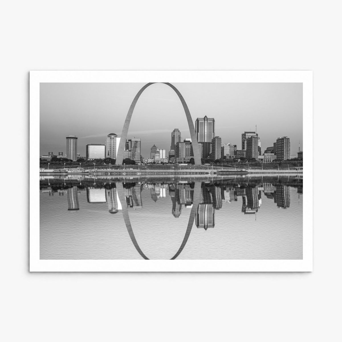 St. Louis Photo Poster, print only (unframed), white border
