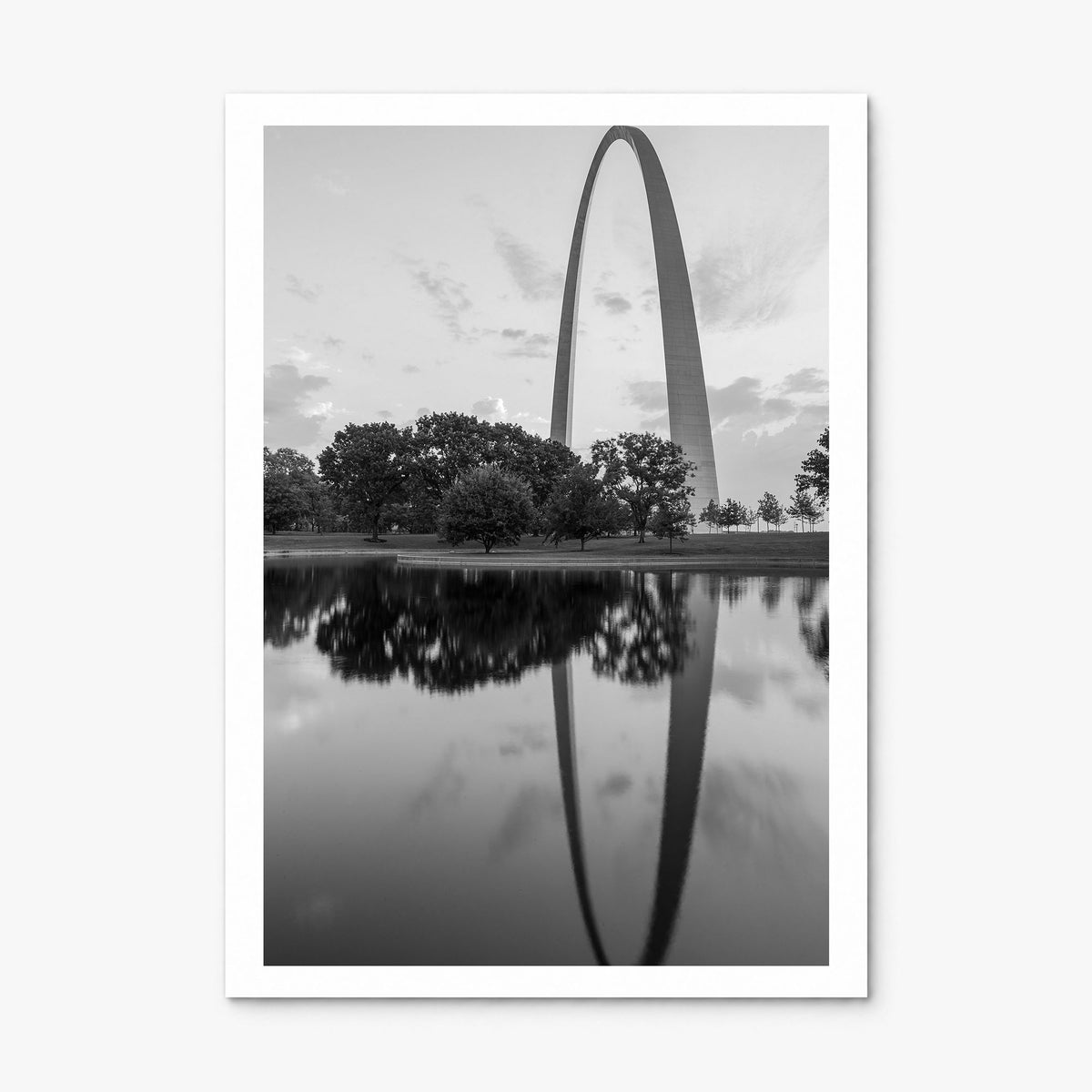 St. Louis Photo No 2 Poster, print only (unframed), white border