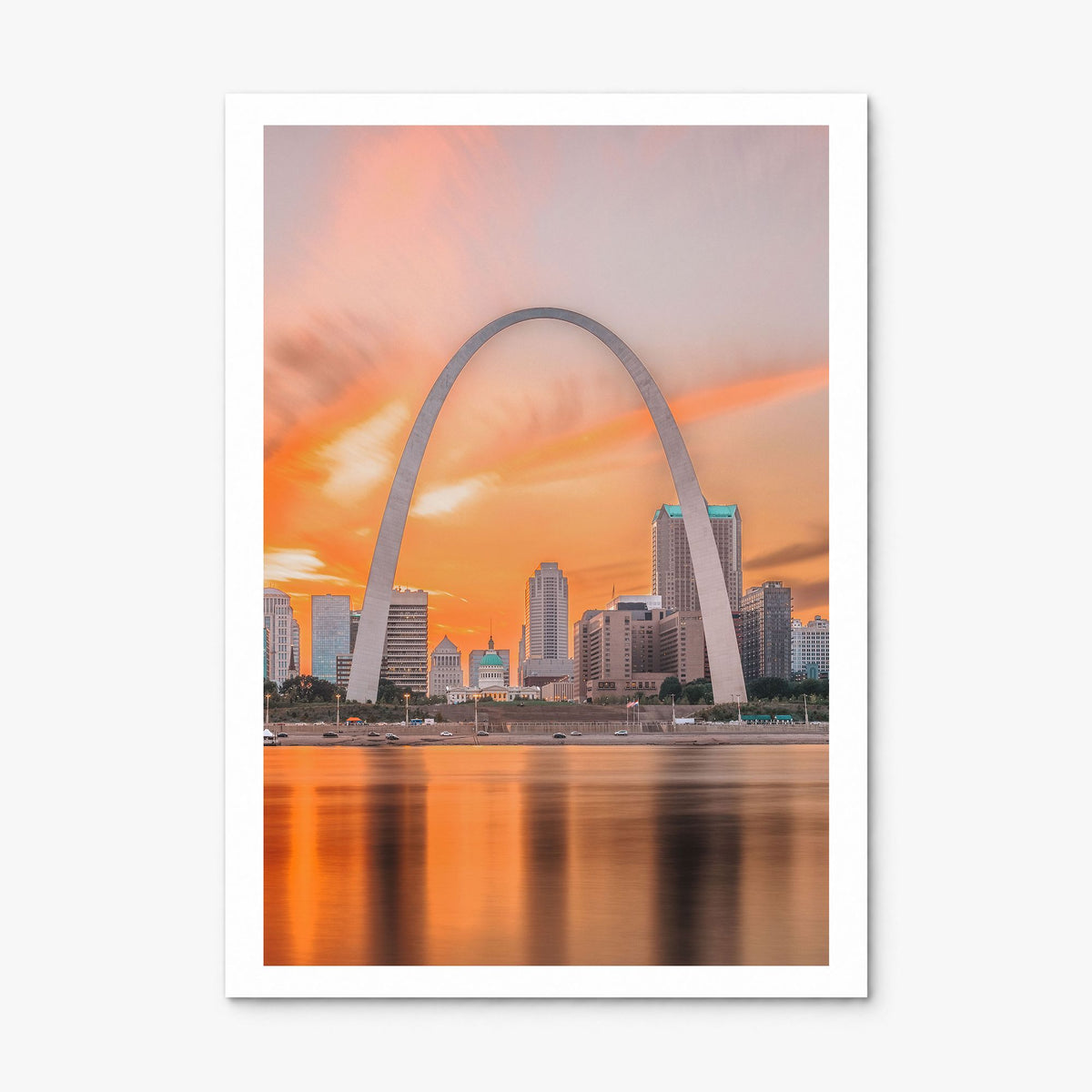 St. Louis Photo No 1 Poster, print only (unframed), white border