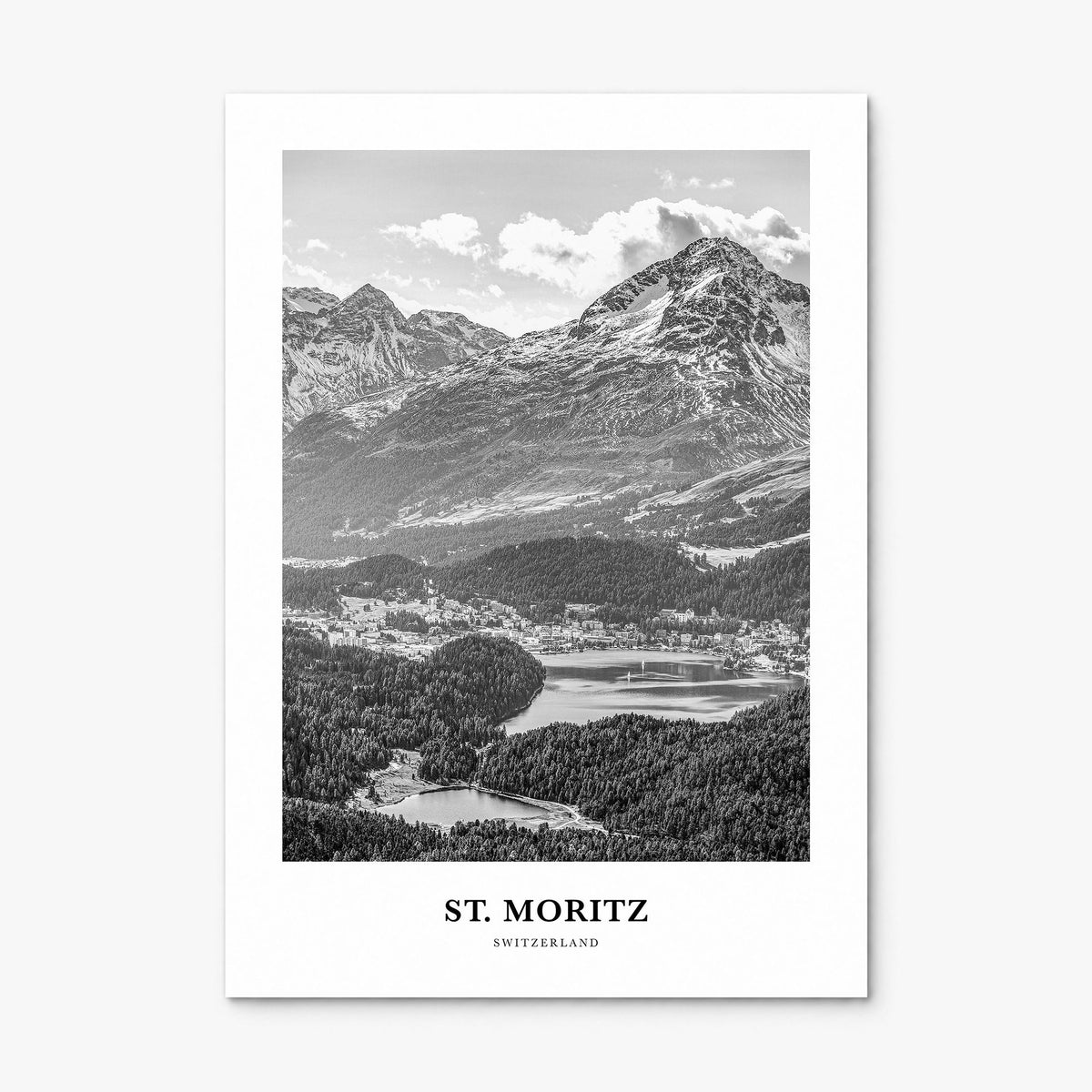 St. Moritz Classic Poster, print only (unframed)