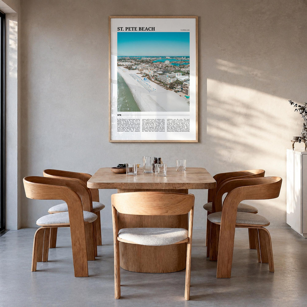 St. Pete Beach Travel Poster