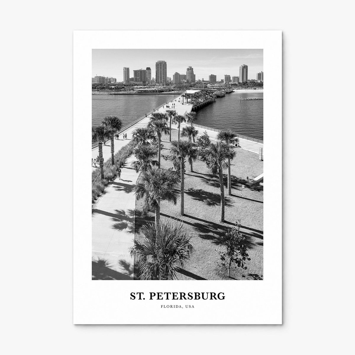 St. Petersburg, Florida Classic No 2 Poster, print only (unframed)