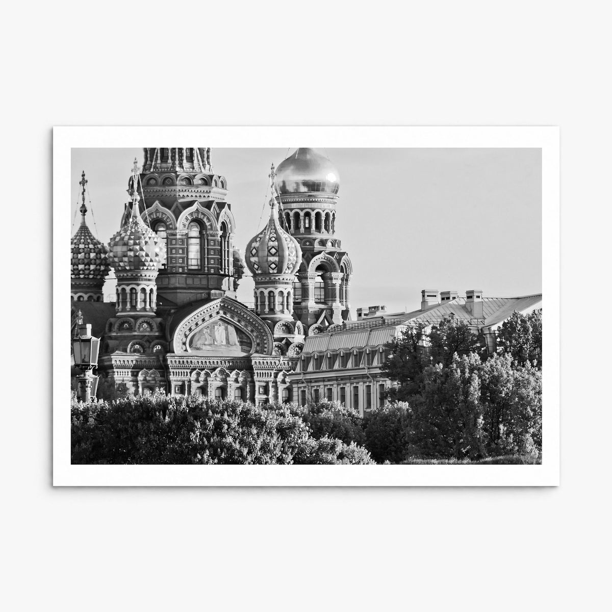 St. Petersburg, Russia Photo Poster, print only (unframed), white border