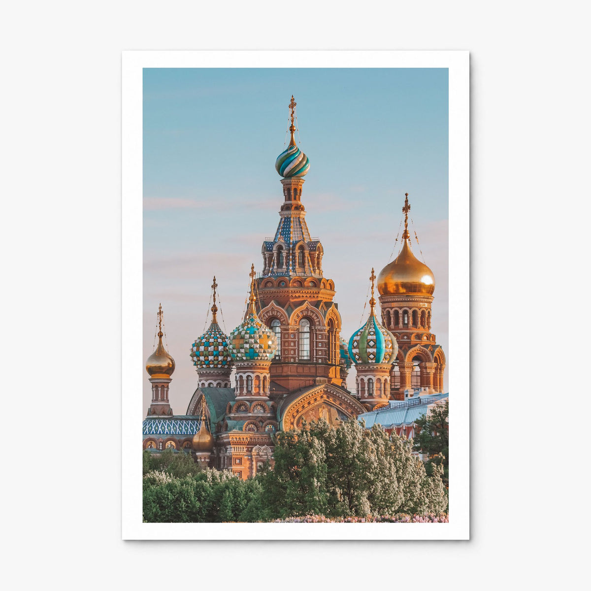 St. Petersburg, Russia Photo No 1 Poster, print only (unframed), white border