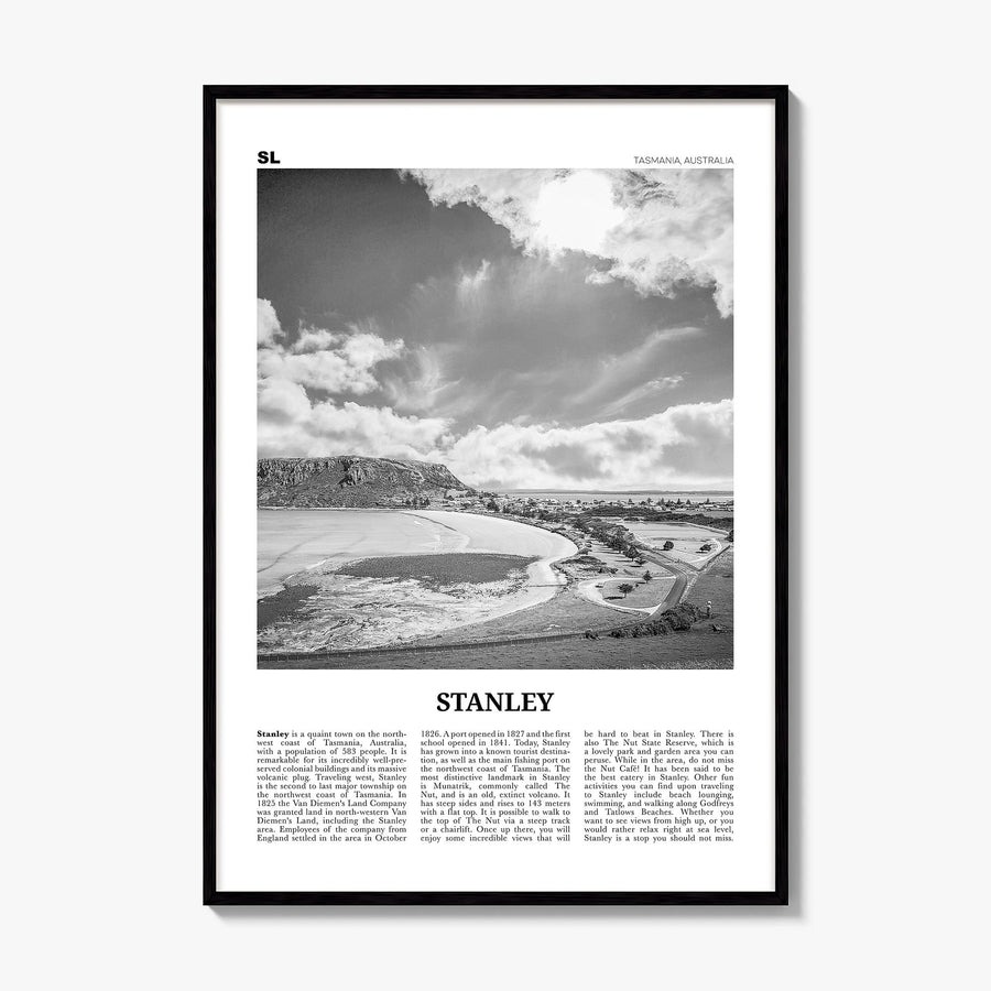 Stanley Newspaper Poster, framed poster mockup