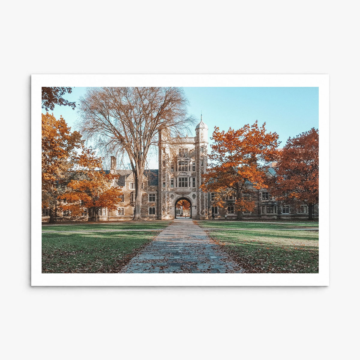 State College Photo Poster, print only (unframed), white border
