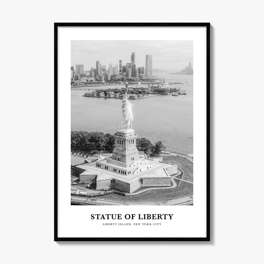 Statue of Liberty Classic Poster, framed poster mockup