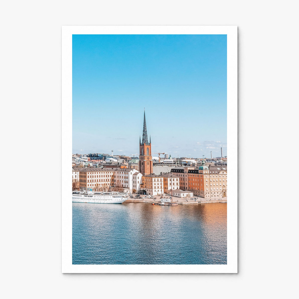 Stockholm Photo No 1 Poster, print only (unframed), white border