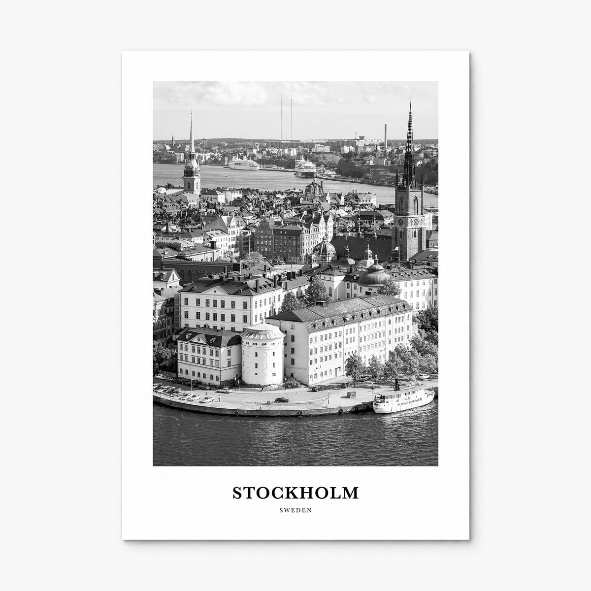 Stockholm Classic No 2 Poster, print only (unframed)