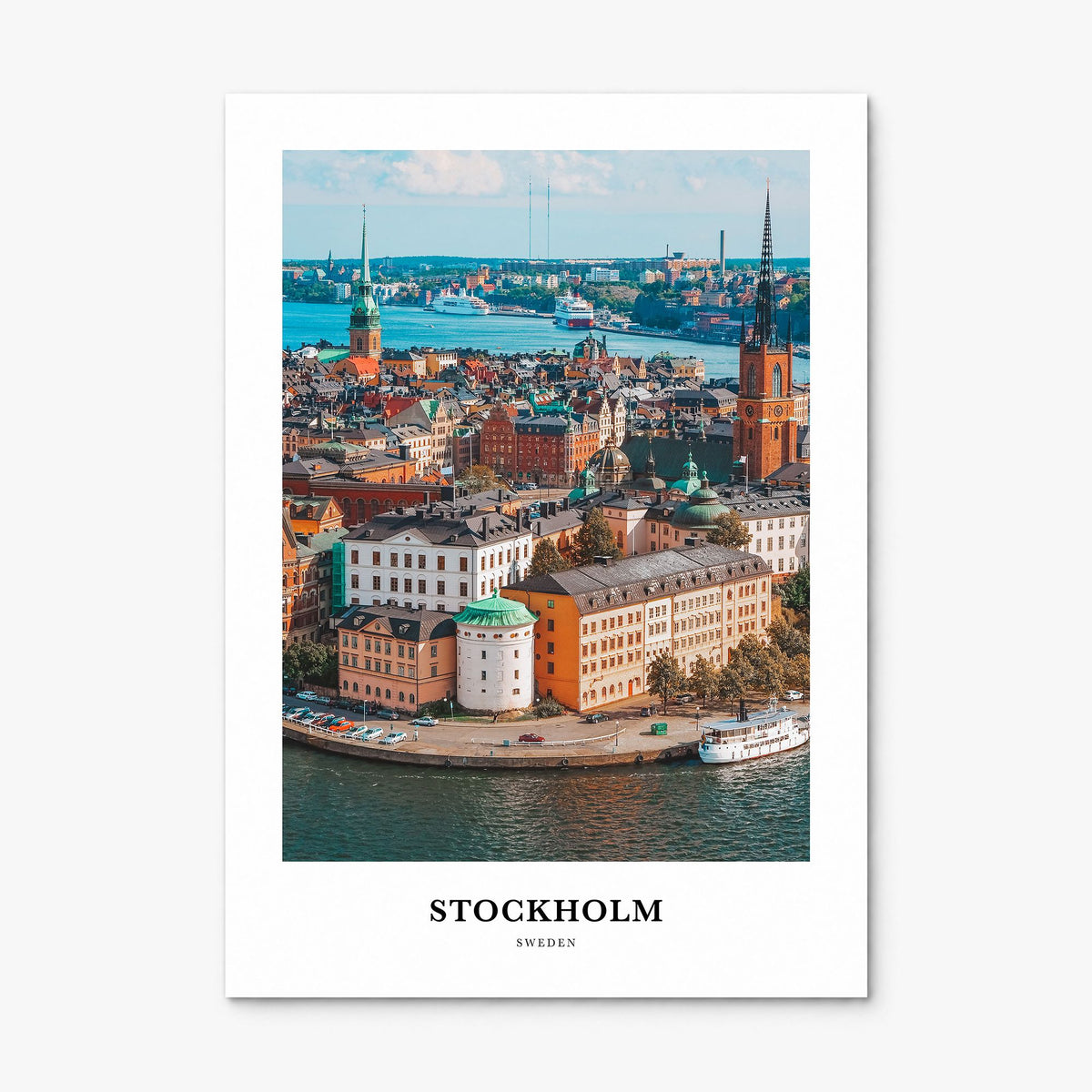 Stockholm Classic Poster, print only (unframed)