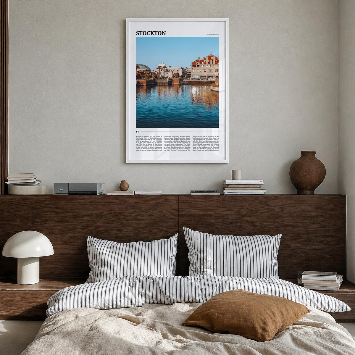 Stockton Travel Poster