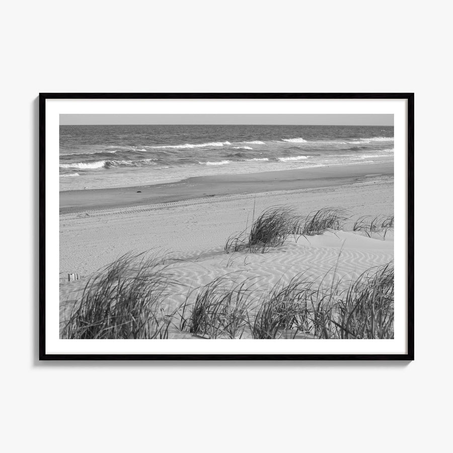 Stone Harbor Photo Poster, framed poster mockup, white border