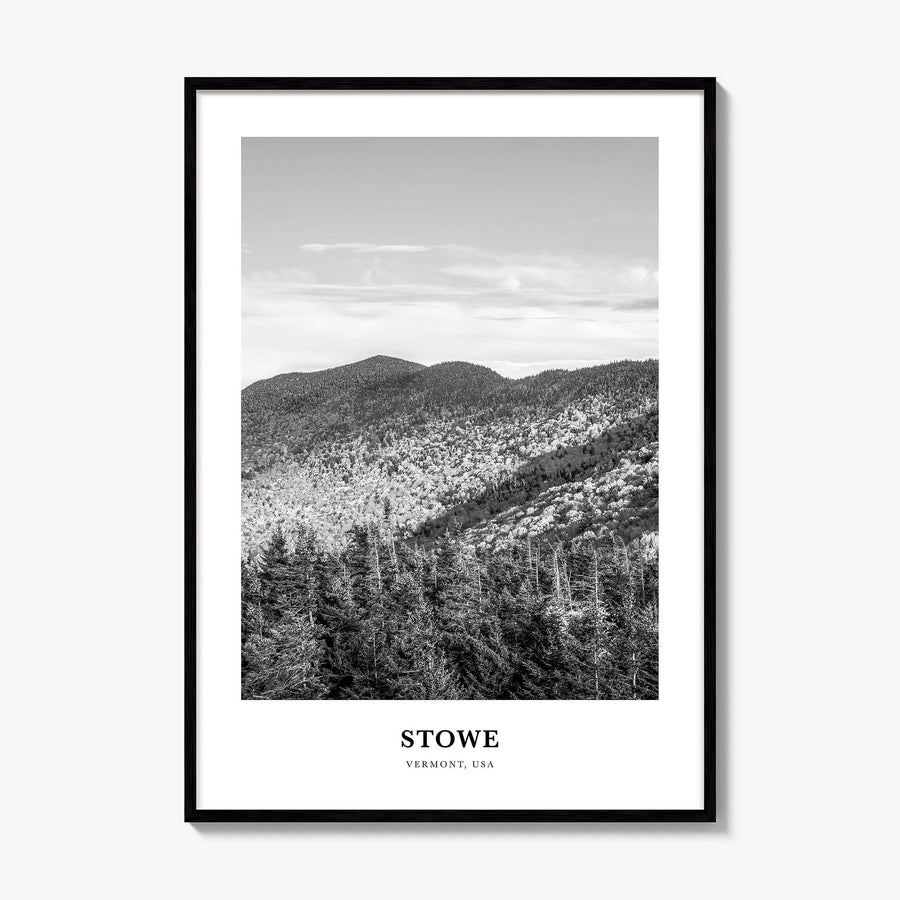 Stowe Classic Poster, framed poster mockup