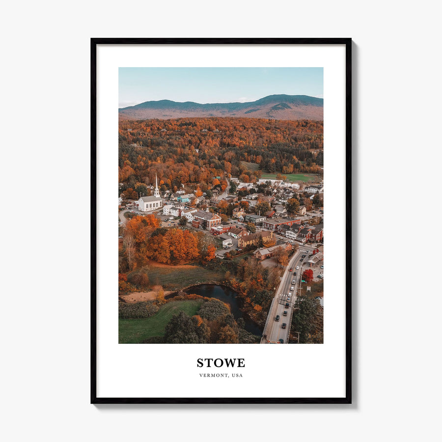Stowe Classic No 1 Poster, framed poster mockup