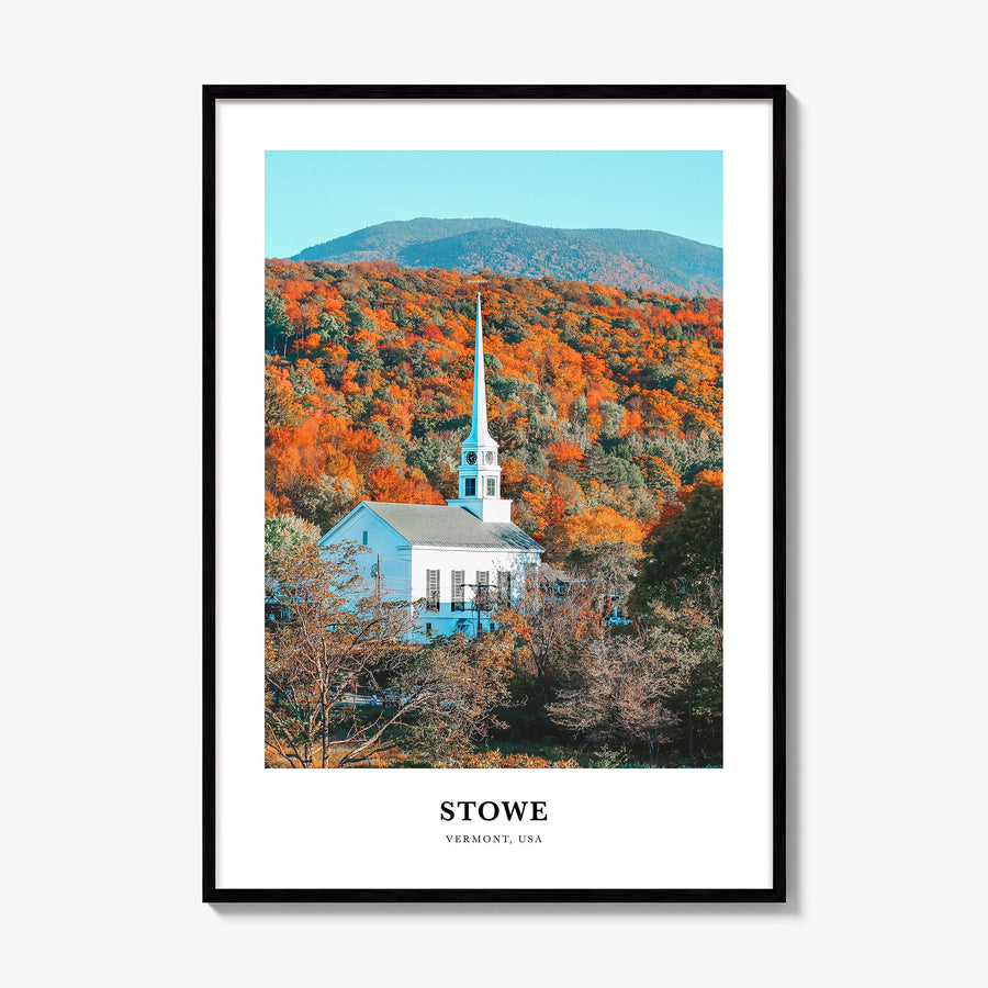 Stowe Classic No 2 Poster, framed poster mockup