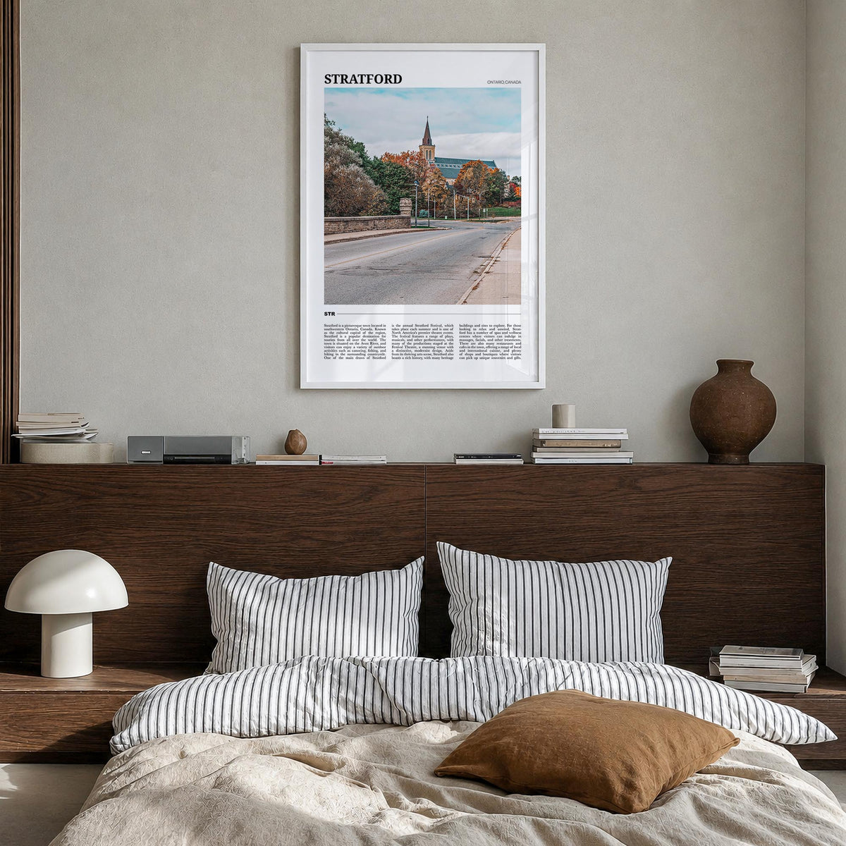 Stratford, Canada Travel Poster
