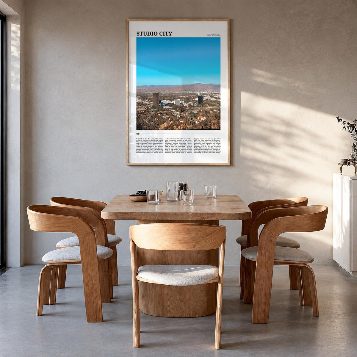 Studio City Travel Poster