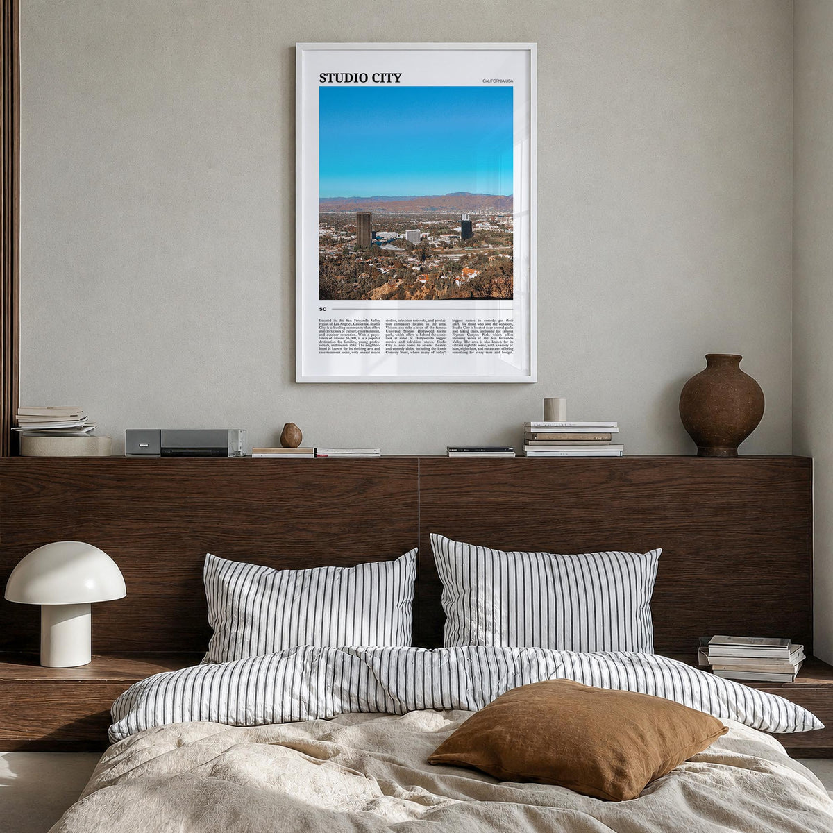 Studio City Travel Poster