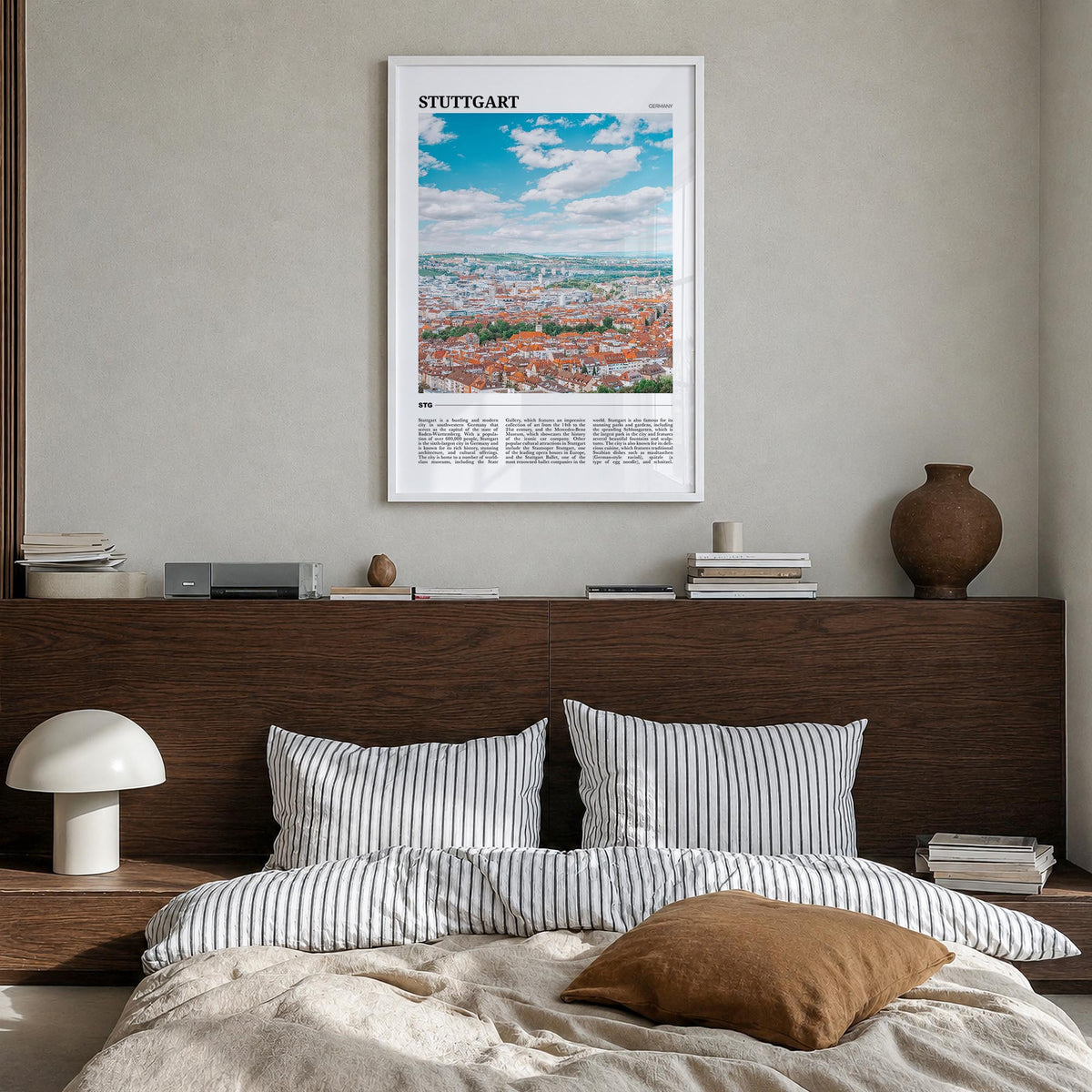 Stuttgart Travel Poster