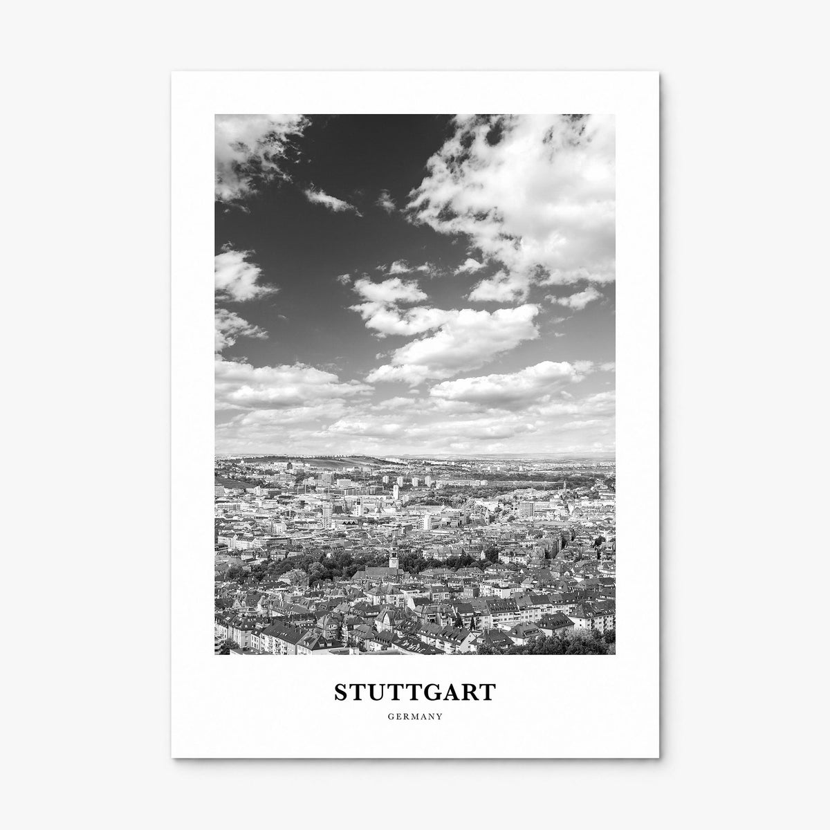 Stuttgart Classic Poster, print only (unframed)