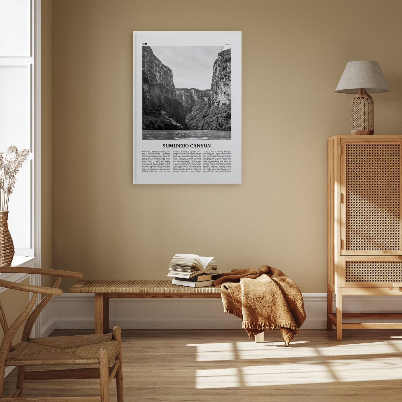Sumidero Canyon Poster Nbourhood Travel B&W Poster