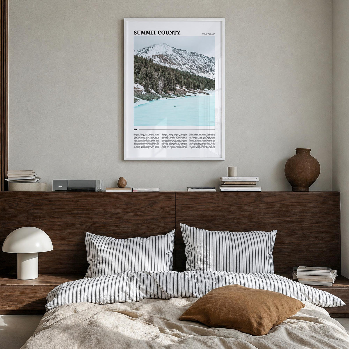 Summit County Travel Poster