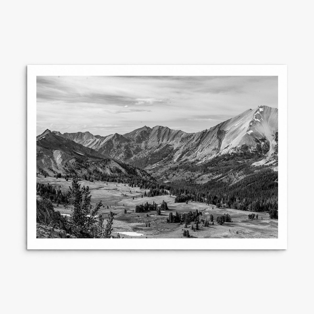 Sun Valley Photo Poster, print only (unframed), white border