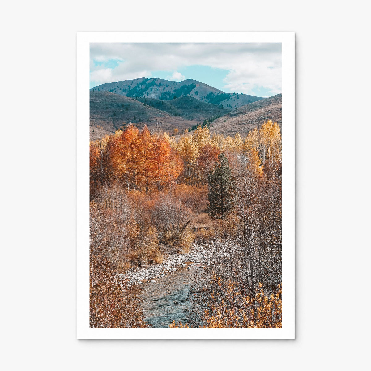 Sun Valley Photo No 1 Poster, print only (unframed), white border