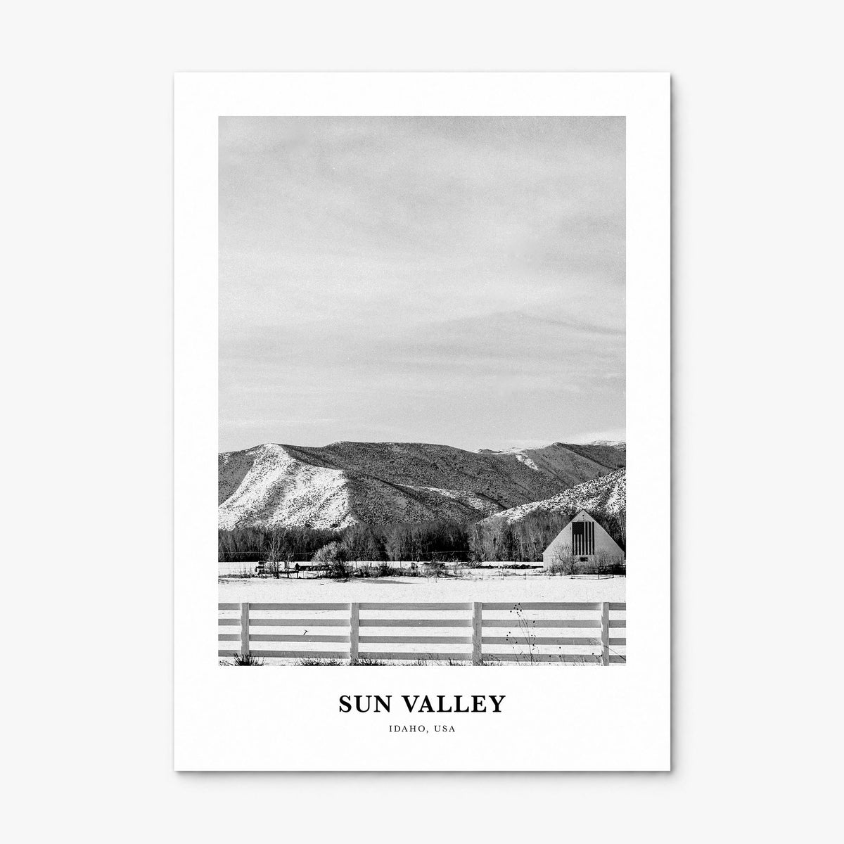 Sun Valley Classic Poster, print only (unframed)