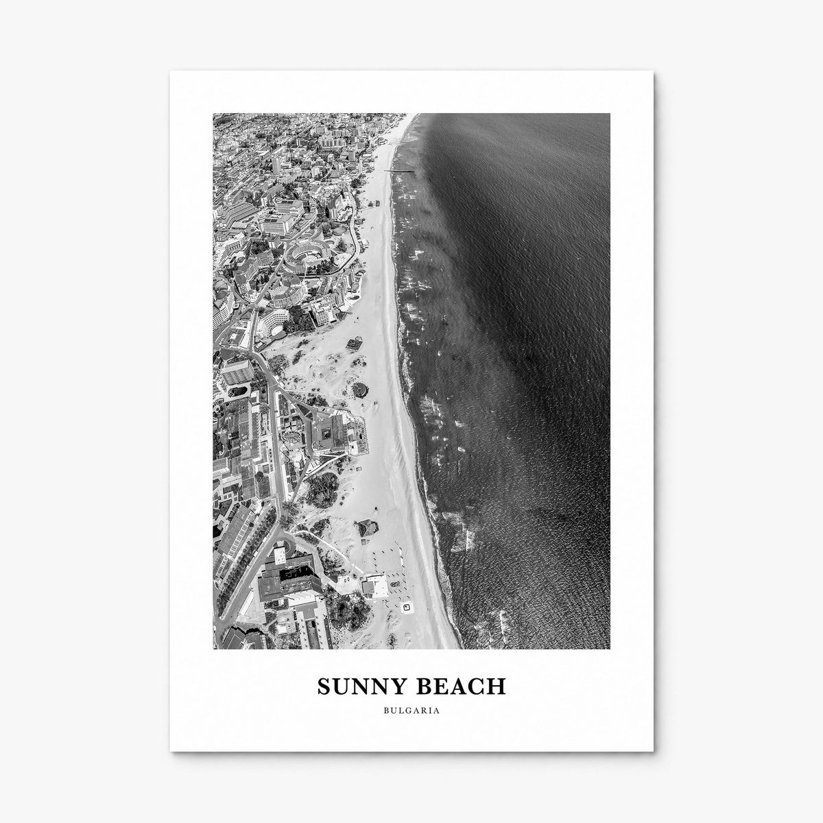 Sunny Beach Classic Poster, print only (unframed)