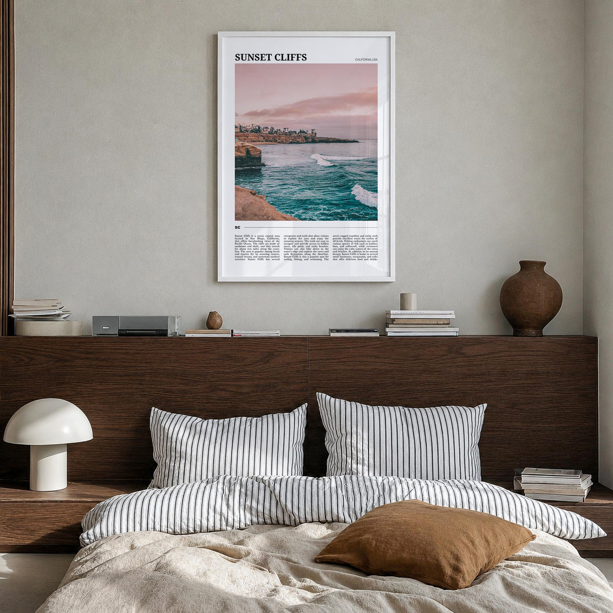 Sunset Cliffs Travel Poster