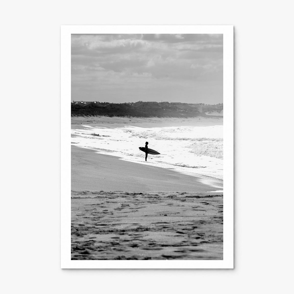 Surfer Photo No 3 Poster, print only (unframed), white border