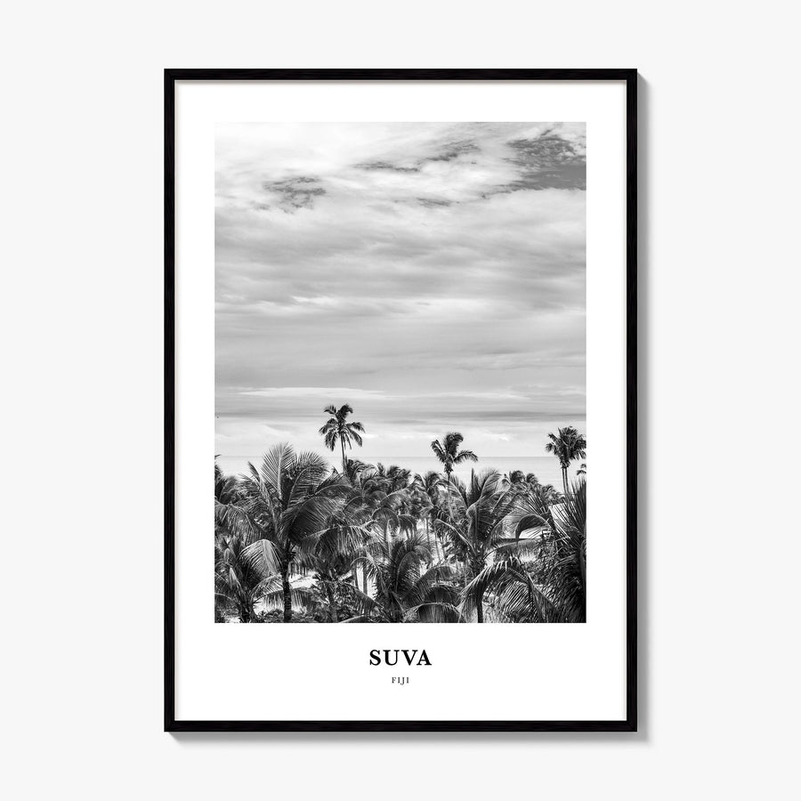 Suva Classic Poster, framed poster mockup