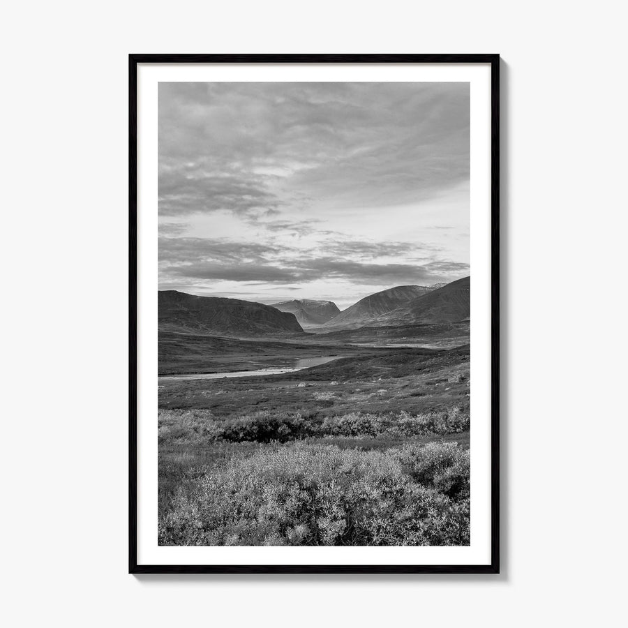 Sweden Photo Poster, framed poster mockup, white border