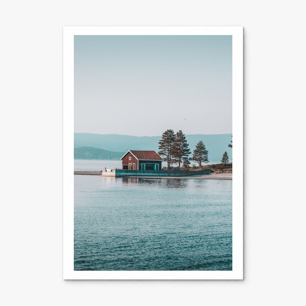 Sweden Photo Poster, print only (unframed), white border
