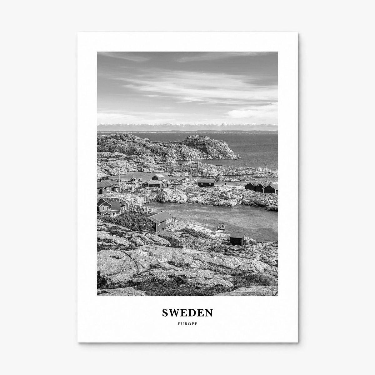 Sweden Classic Poster, print only (unframed)