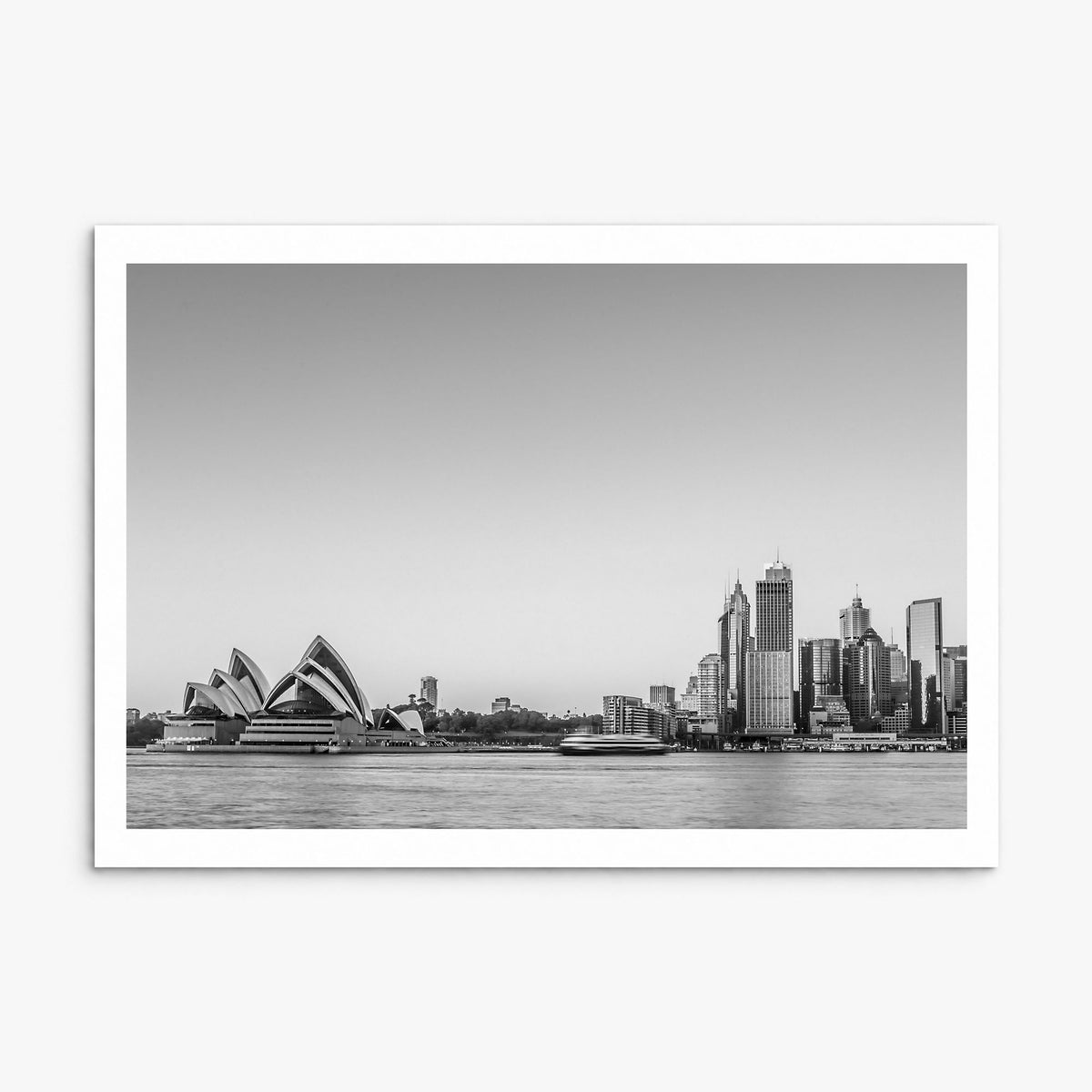 Sydney Photo No 2 Poster, print only (unframed), white border