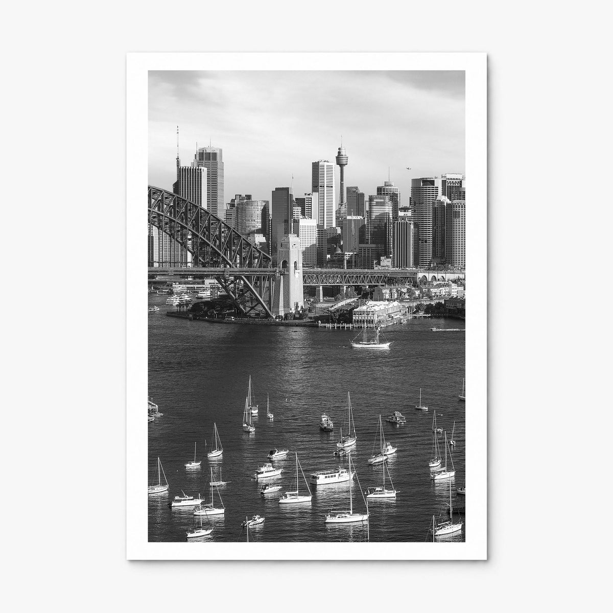 Sydney Photo No 1 Poster, print only (unframed), white border
