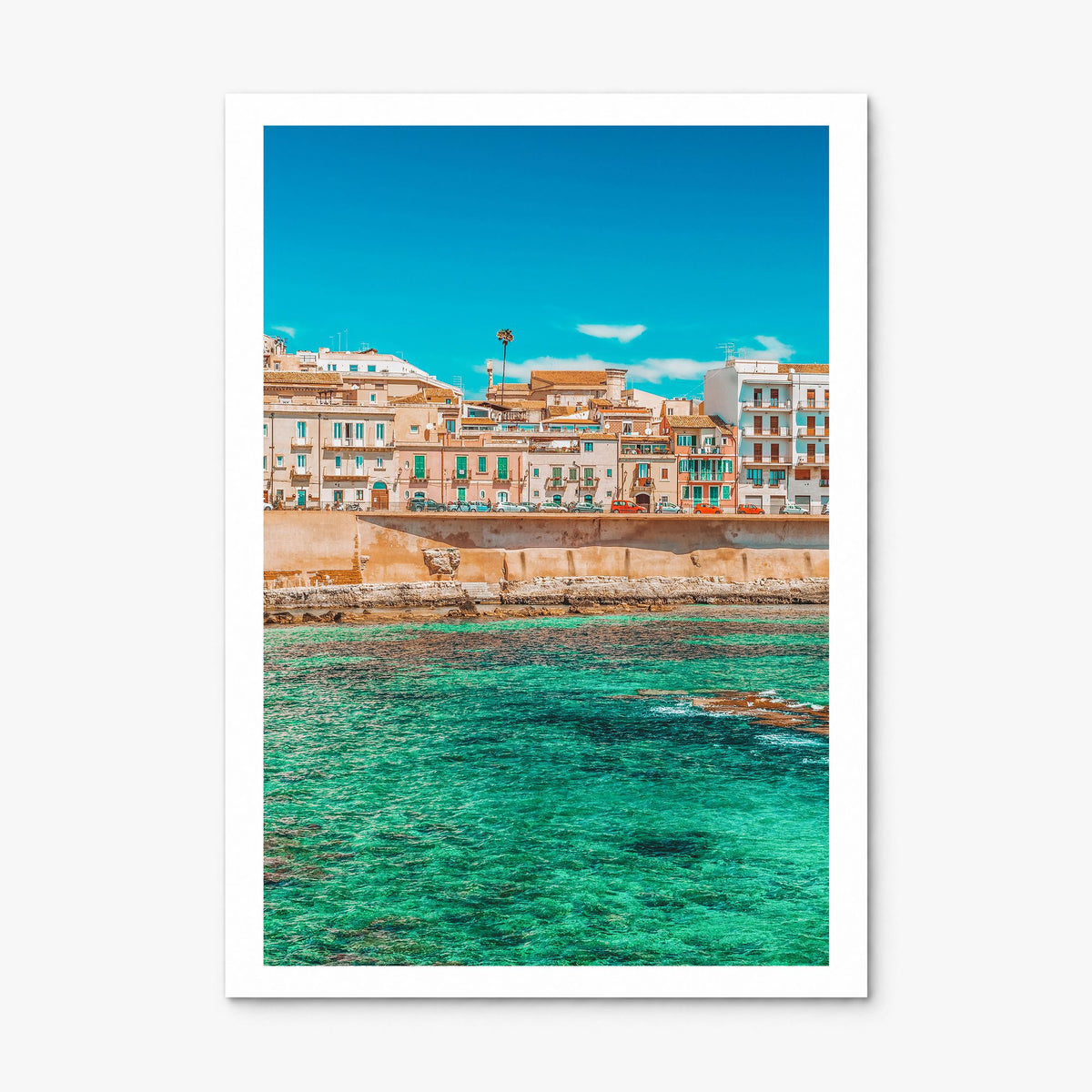Syracuse, Italy Photo No 1 Poster, print only (unframed), white border