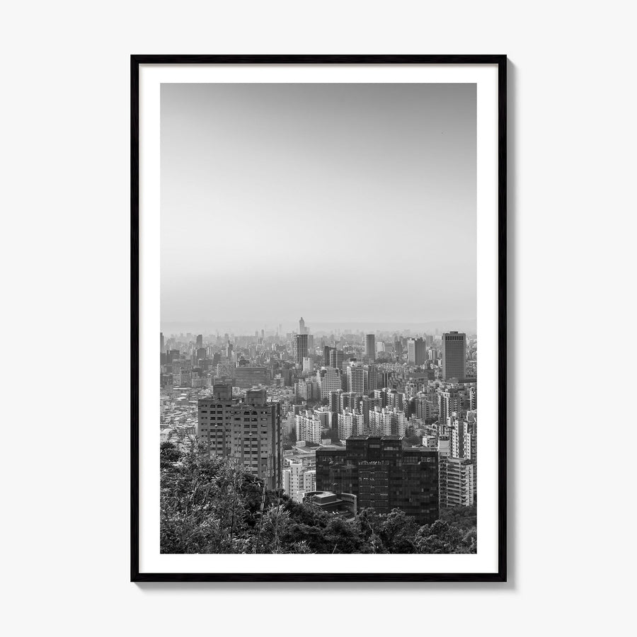 Taiwan Photo Poster, framed poster mockup, white border