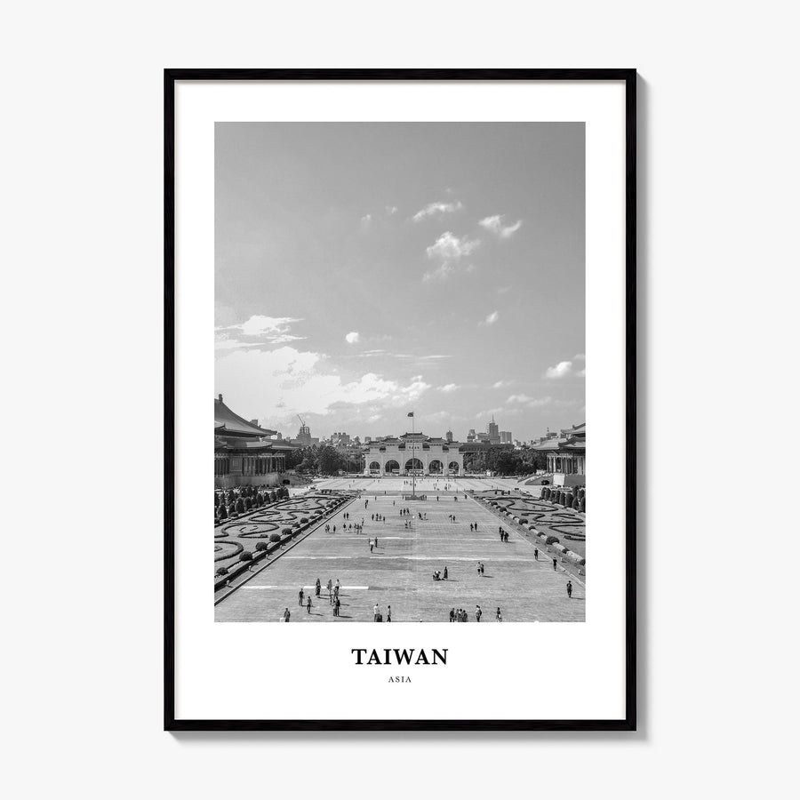 Taiwan Classic Poster, framed poster mockup
