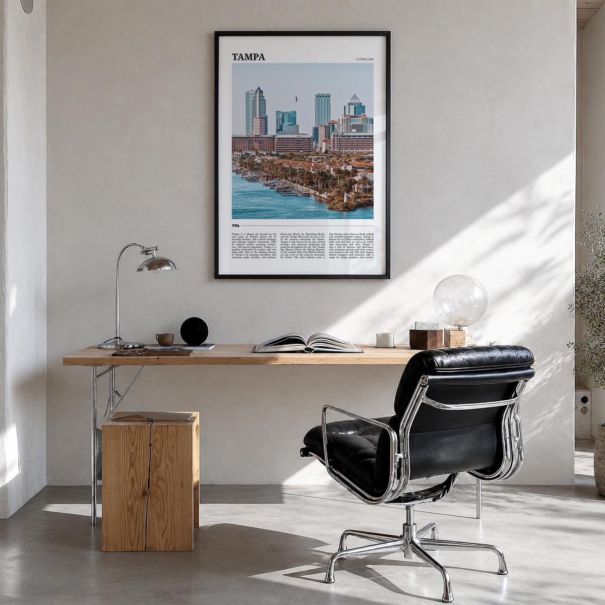 Tampa Travel No 2 Poster