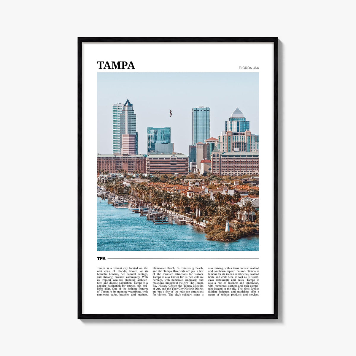 Tampa Travel No 2 Poster