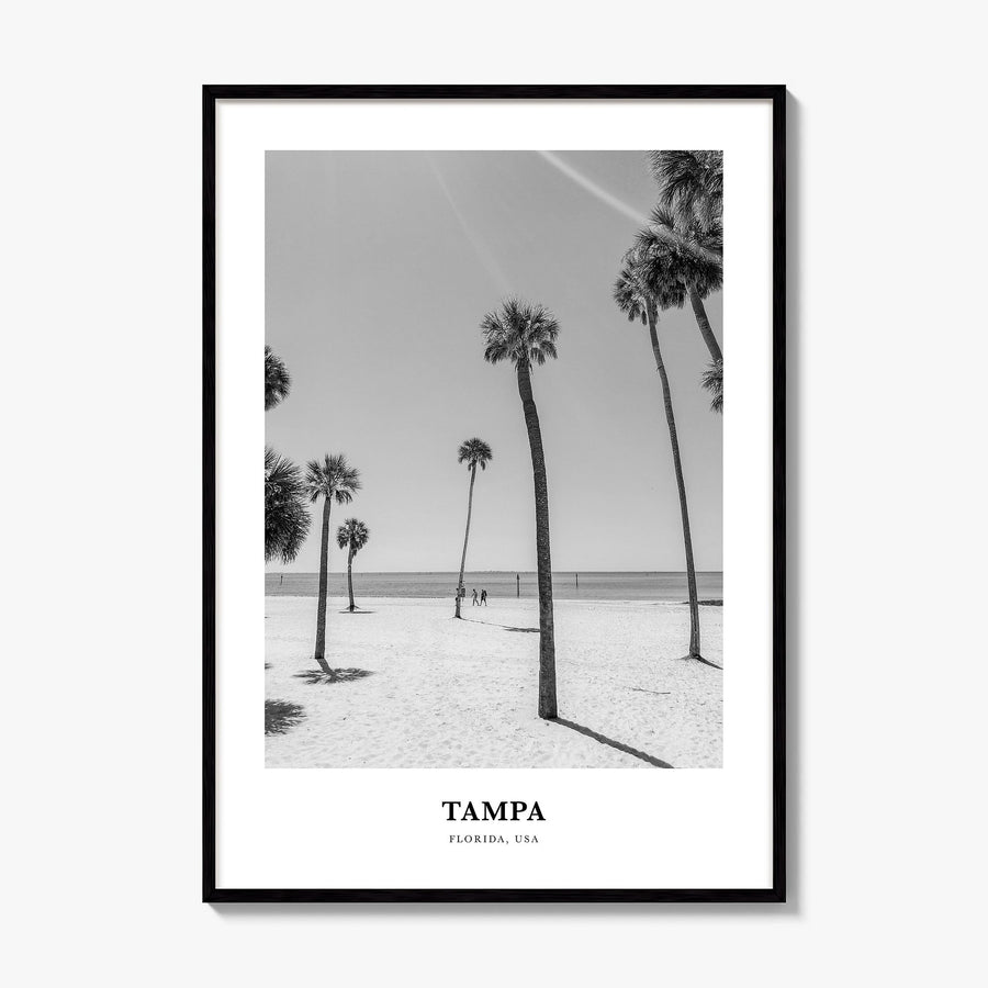 Tampa Classic No 1 Poster, framed poster mockup