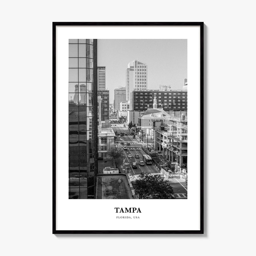 Tampa Classic No 2 Poster, framed poster mockup