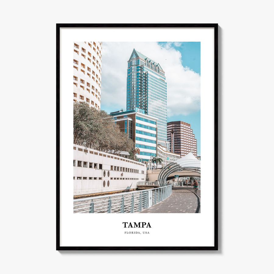 Tampa Classic No 1 Poster, framed poster mockup