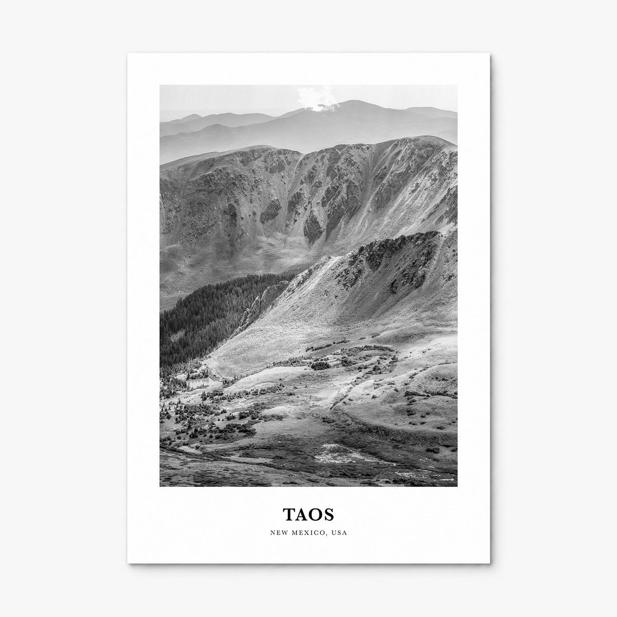 Taos Classic Poster, print only (unframed)